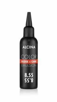 Alcina Gloss + Care Color Emulsion 8.55 Hellblond-Intensiv-Rot  - 100ml