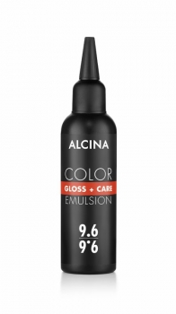 Alcina Gloss + Care Color Emulsion 9.6 Lichtblond-Violett  - 100ml