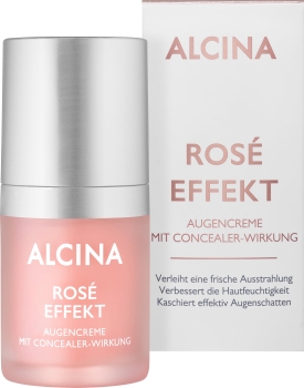 Alcina Gesichtspflege Set Rosé Effekt / Tagescreme 50ml und Augencreme 15ml