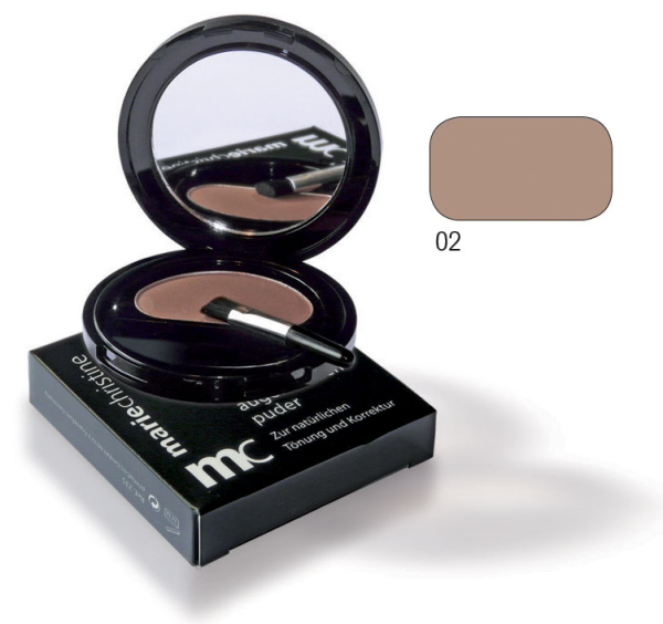 mc mariechristine Augenbrauenpuder 02 tobacco