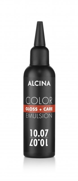 Alcina Color Gloss & Care Emulsion 10.07 helllichtblond-pastell-braun 100ml