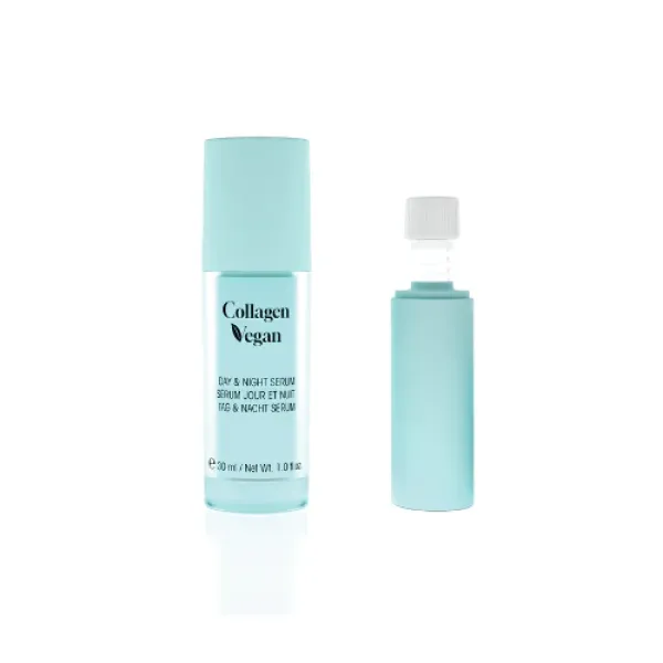 Collagen Vegan Peptide Tag & Nacht Serum 2 x 30ml Collagen Vegan Peptide Tag & Nacht Serum 2 x 30ml
